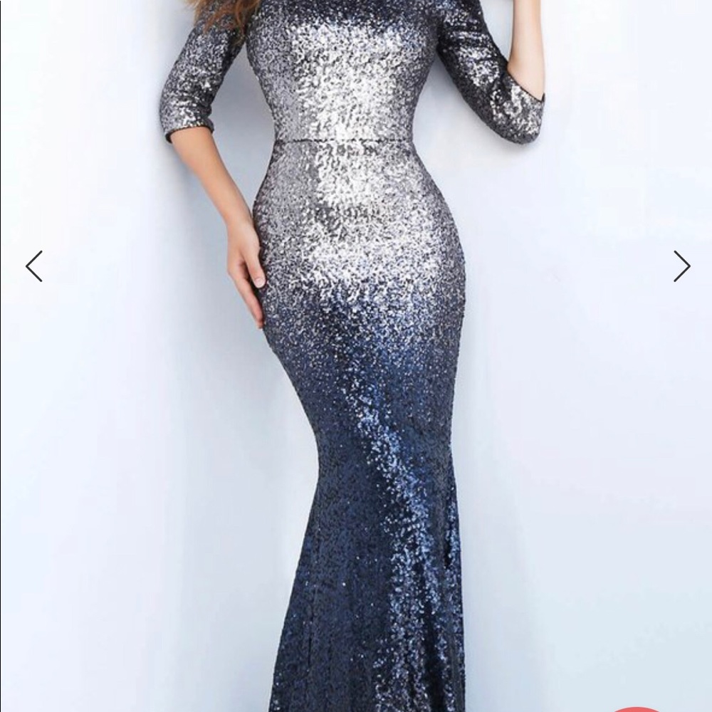 Jovani Hombre Long Gown, size 8